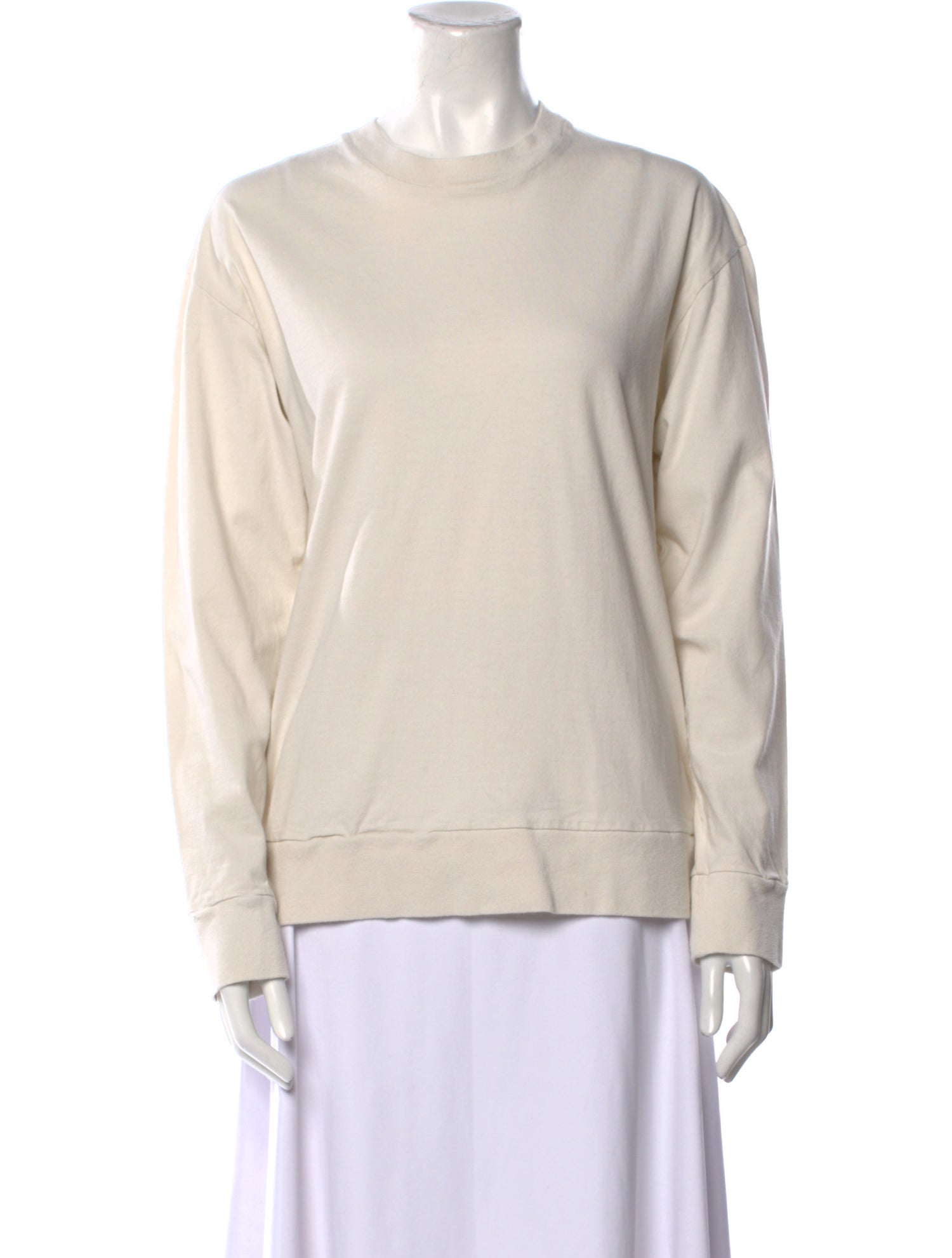 The Row Crew Neck Long Sleeve Sweatshirt