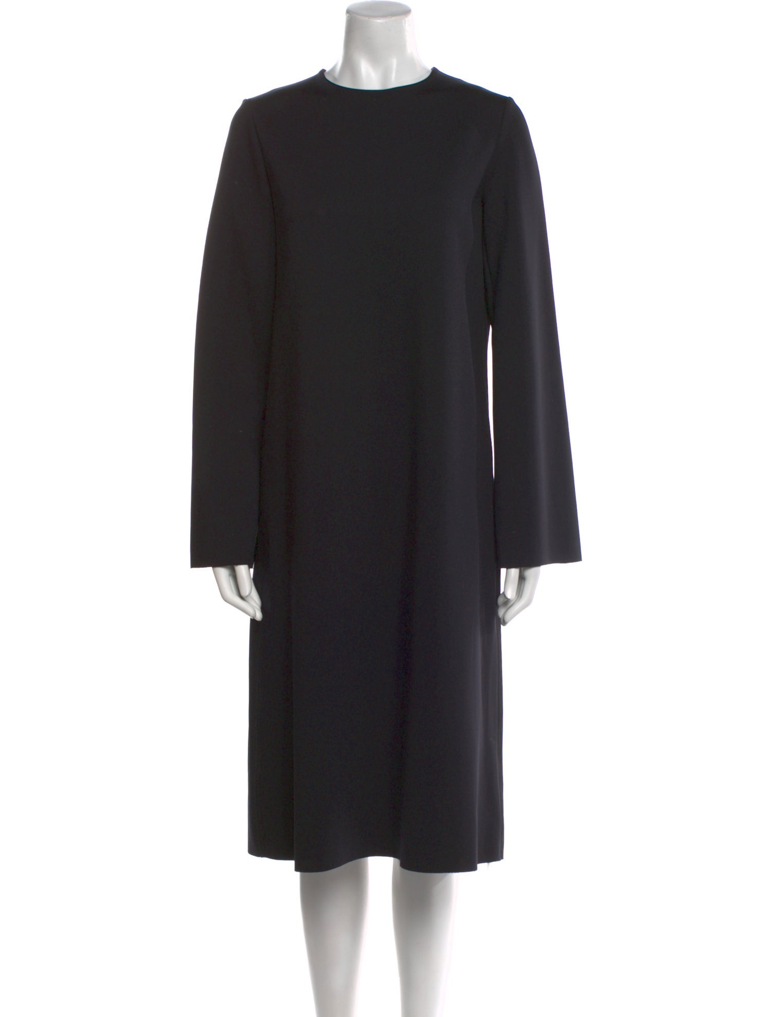 The Row Long Sleeve Midi Length Dress