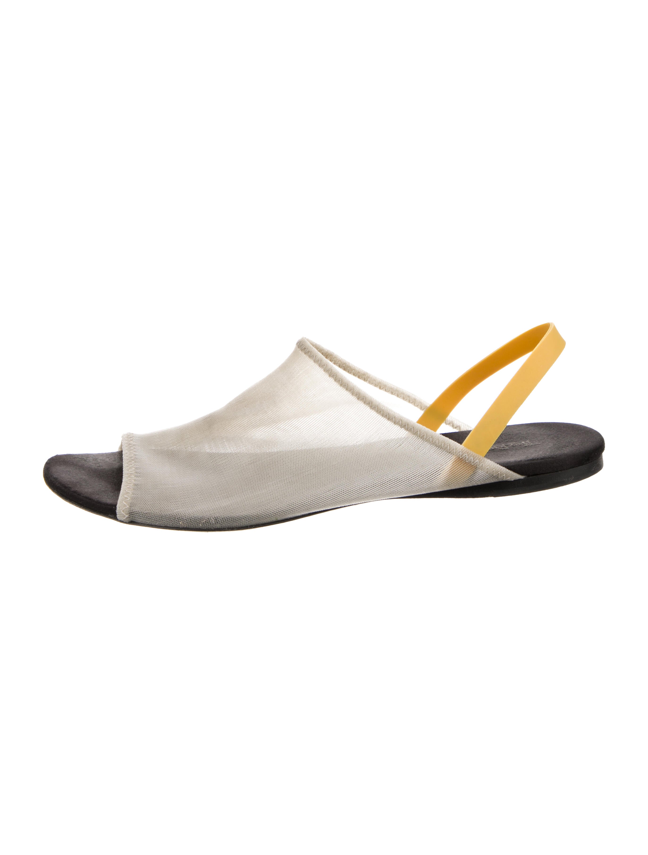 The Row Slingback Mesh Slingback Sandals