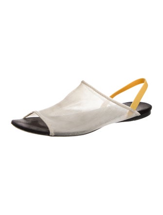 The Row Slingback Mesh Slingback Sandals