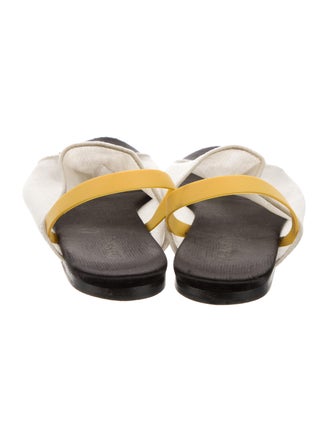 The Row Slingback Mesh Slingback Sandals