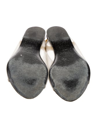 The Row Slingback Mesh Slingback Sandals