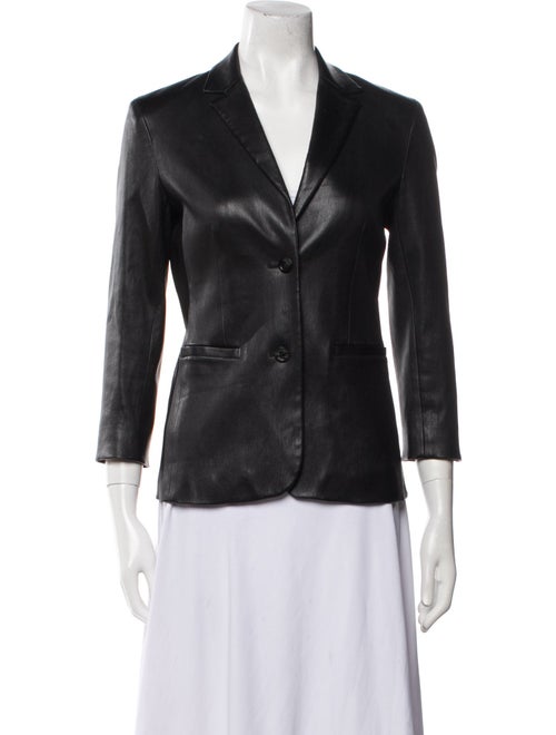 The Row Lambskin Blazer