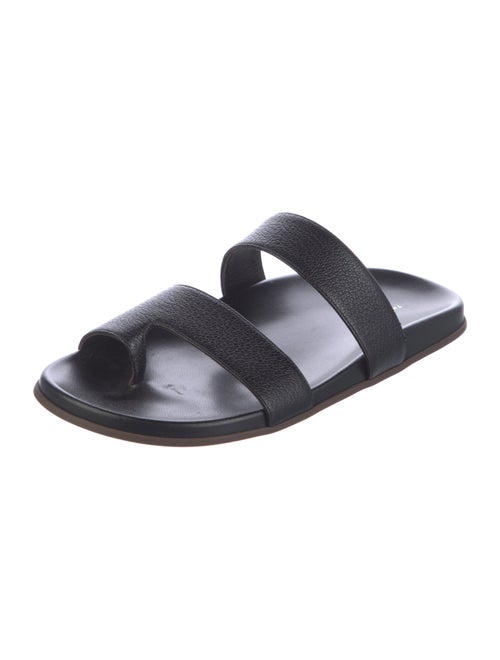 The Row Hugh Sandal Leather Slides