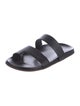 The Row Hugh Sandal Leather Slides