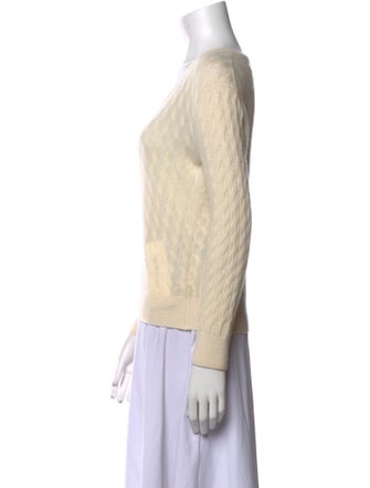 The Row Cashmere V-Neck Sweater