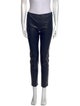 The Row Leather Skinny Leg Pants