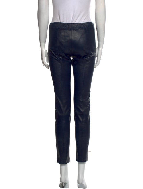 The Row Leather Skinny Leg Pants