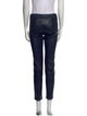 The Row Leather Skinny Leg Pants