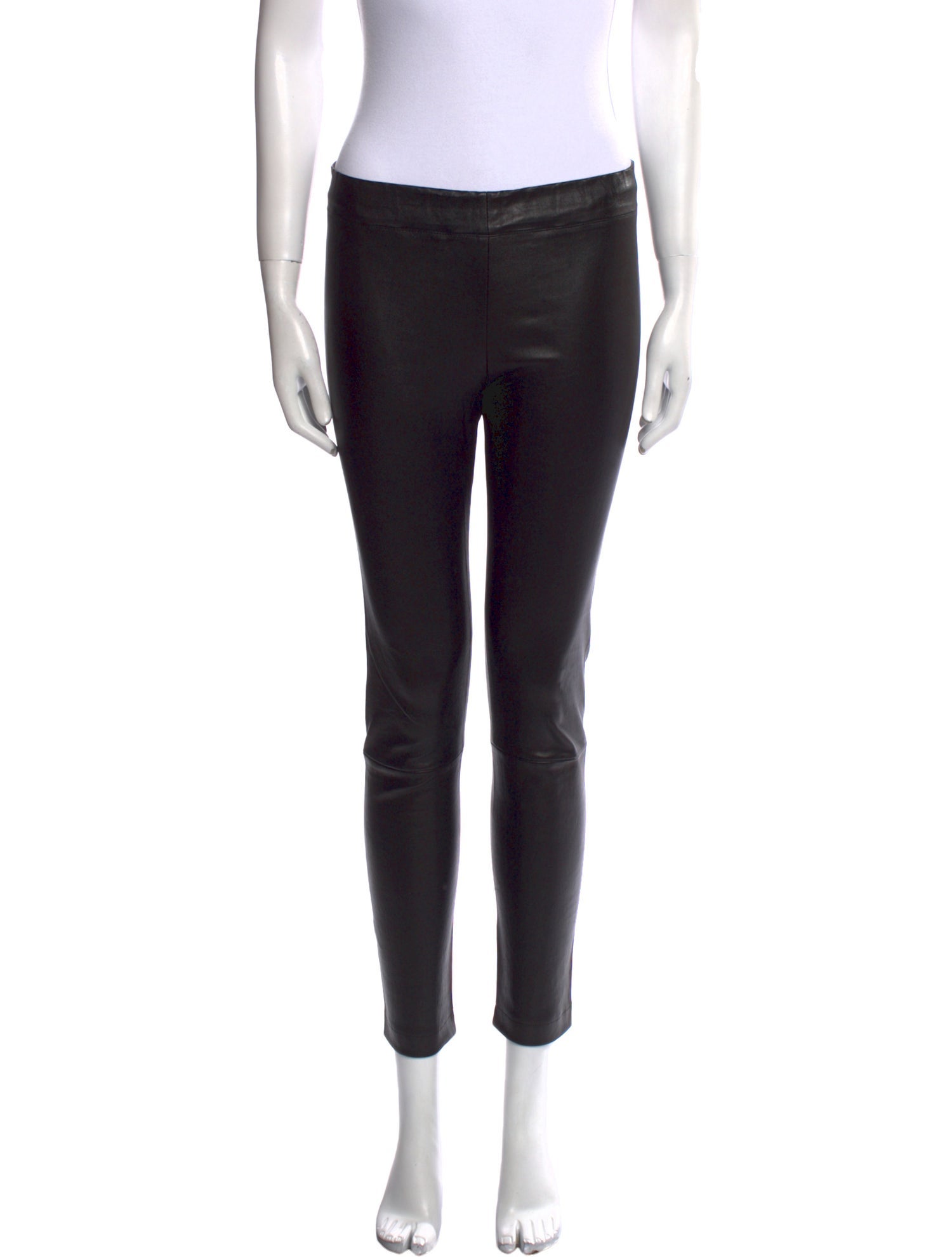 The Row Lambskin Skinny Leg Pants