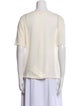 The Row Cashmere Crew Neck T-Shirt
