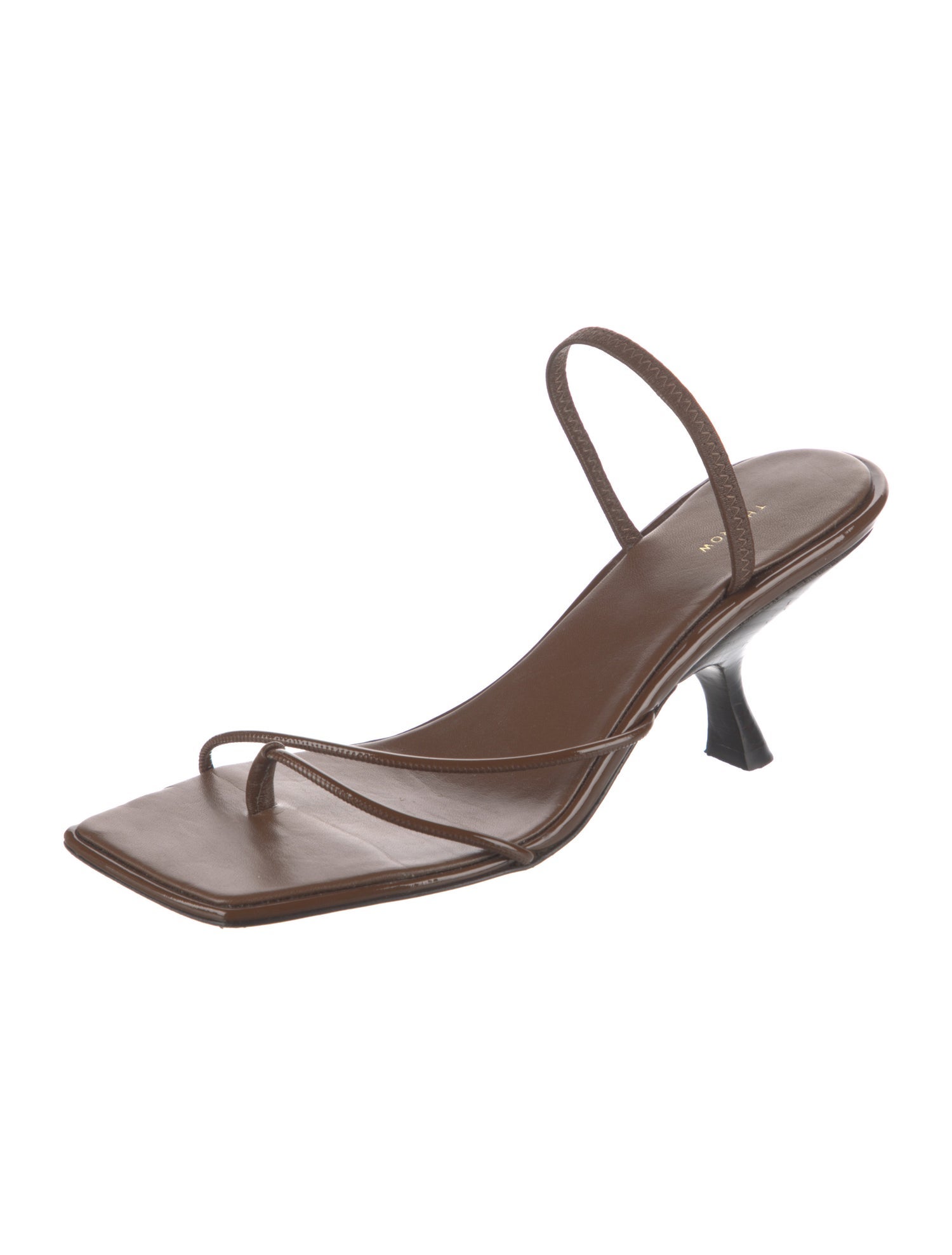 The Row Leather Slingback Sandals