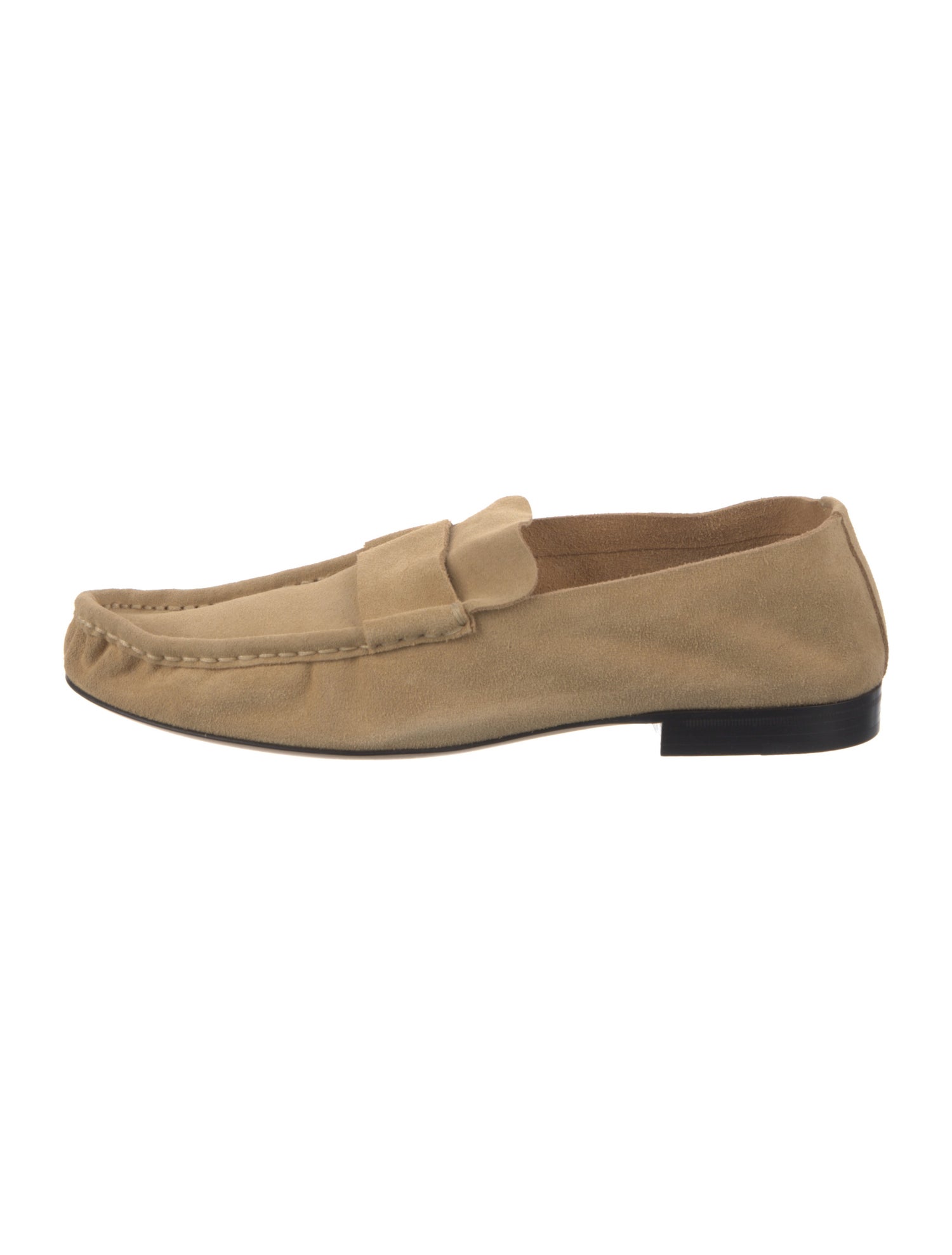 The Row Suede Loafers