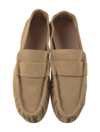 The Row Suede Loafers