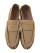 The Row Suede Loafers
