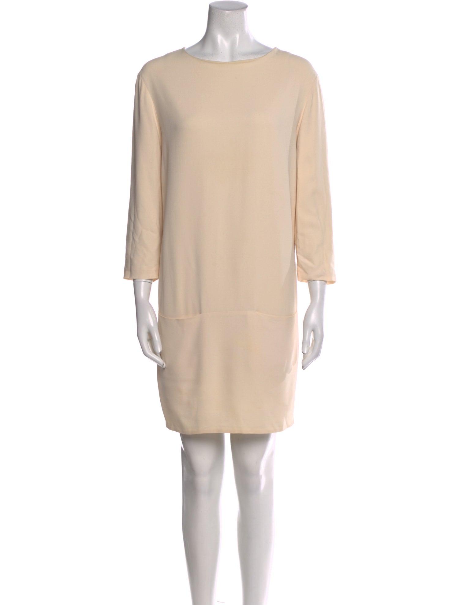 The Row Bateau Neckline Mini Dress