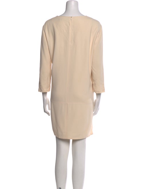 The Row Bateau Neckline Mini Dress