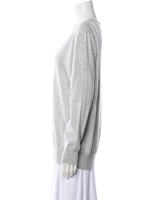 The Row V-Neck Cashmere Sweater