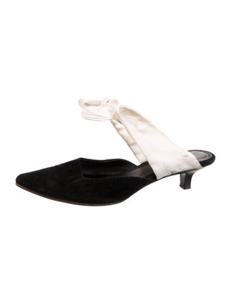 The Row Coco Suede Mules