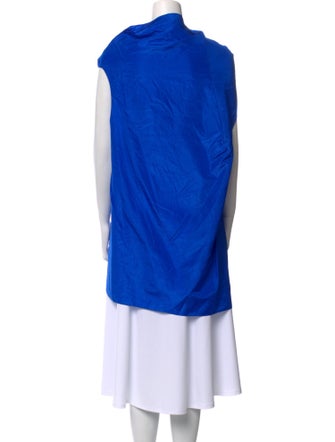 The Row Silk Cowl Neck Tunic