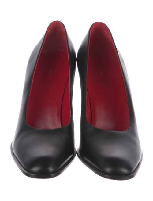 The Row Leather Pumps