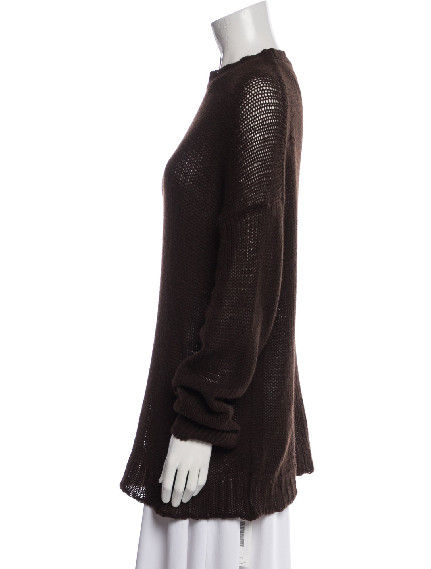 The Row Cashmere Mock Neck Sweater