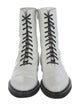 The Row Fara Leather Combat Boots