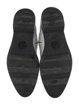 The Row Fara Leather Combat Boots