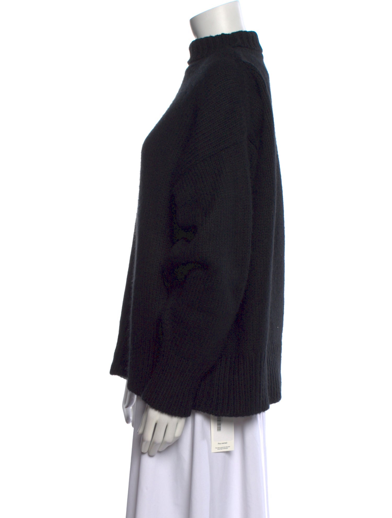 The Row Cashmere Mock Neck Sweater