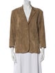 The Row Lambskin Blazer