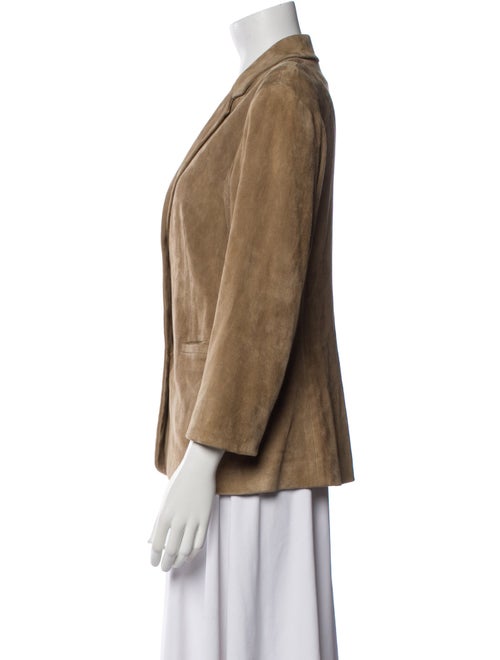 The Row Lambskin Blazer