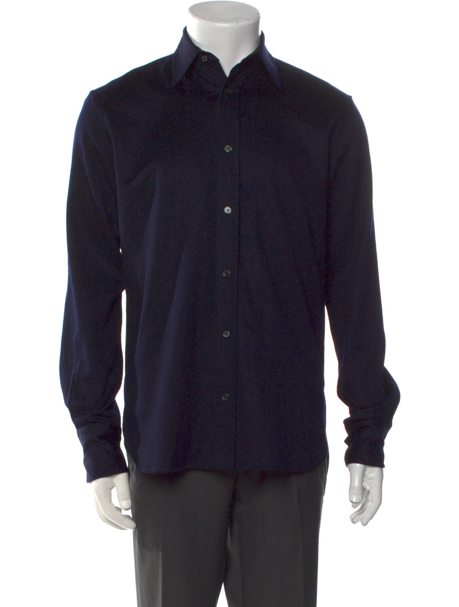 The Row Cashmere Long Sleeve Shirt