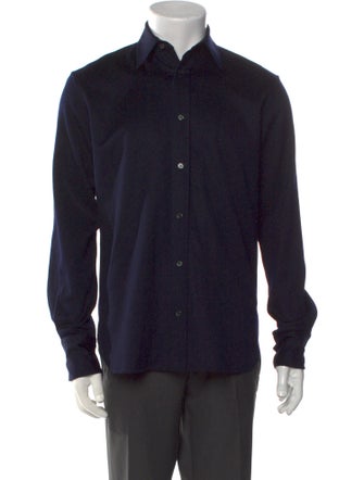 The Row Cashmere Long Sleeve Shirt