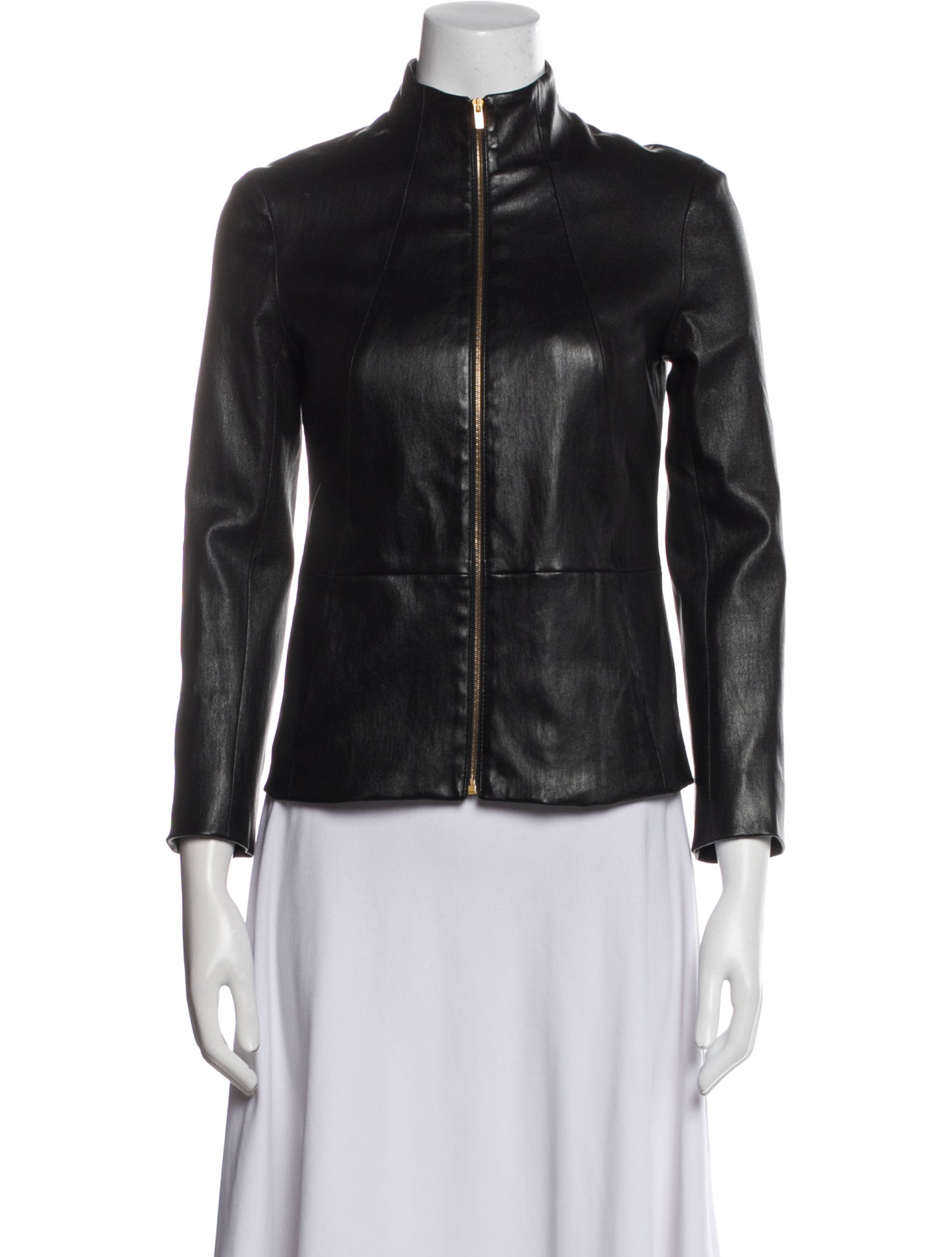 The Row Leather Biker Jacket