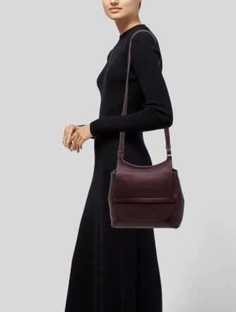 The Row Leather Crossbody Bag