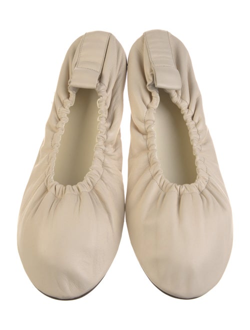 The Row Glove Leather Ballet Flats