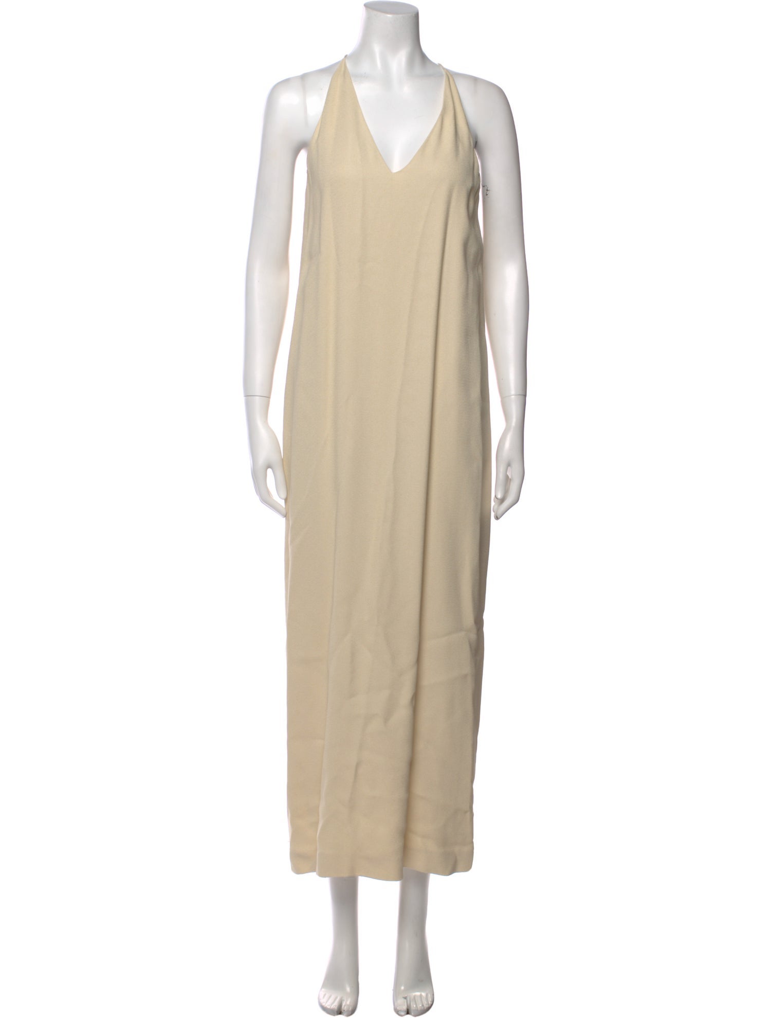 The Row V-Neck Long Dress