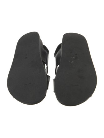 The Row Leather Slingback Sandals