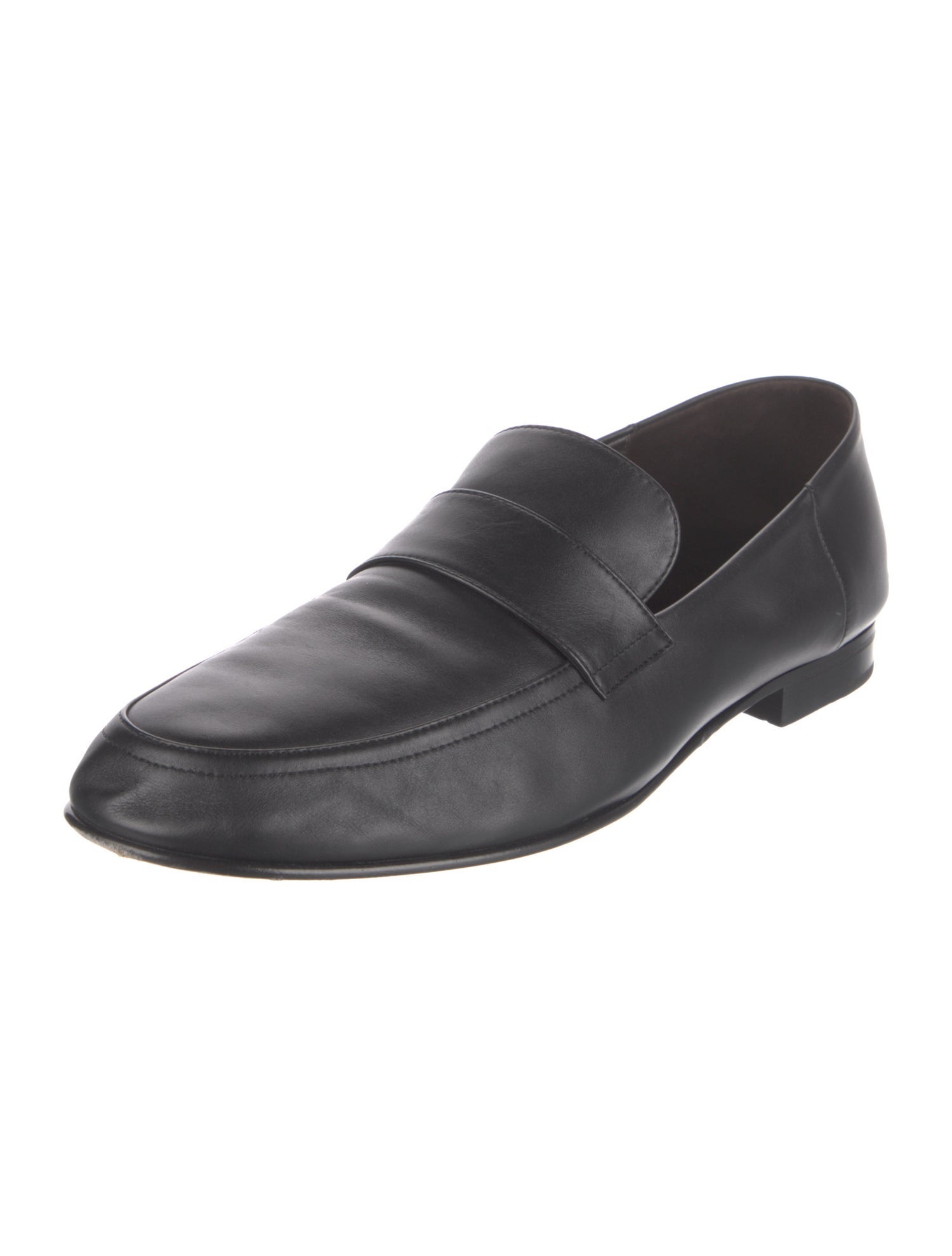 The Row Leather Dress Loafers