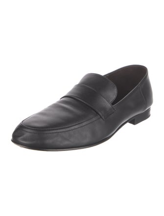 The Row Leather Dress Loafers