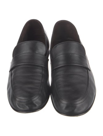 The Row Leather Dress Loafers