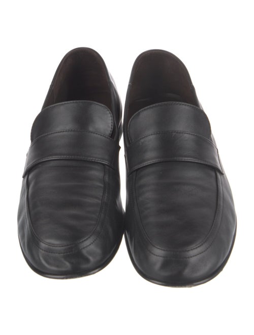 The Row Leather Dress Loafers