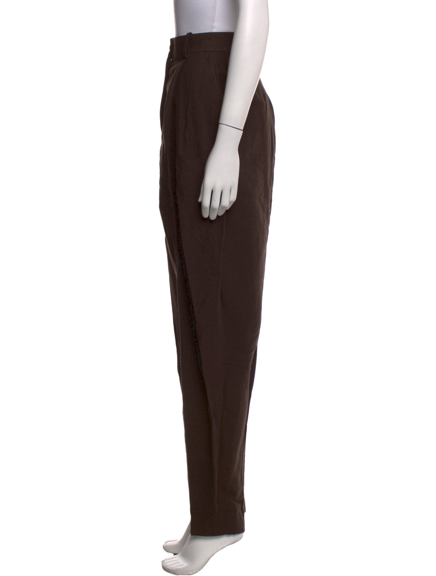 The Row Linen Straight Leg Pants