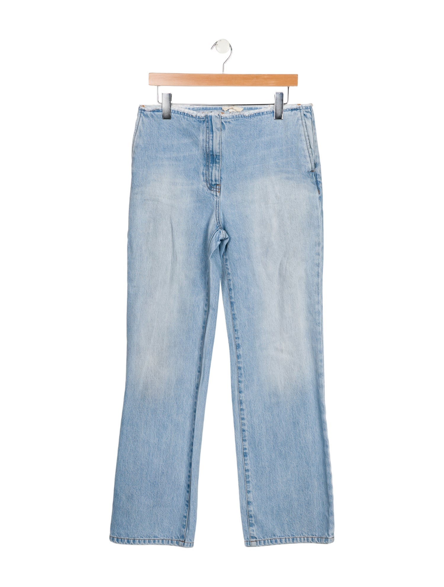 The Row High-Rise Wide Leg Jeans