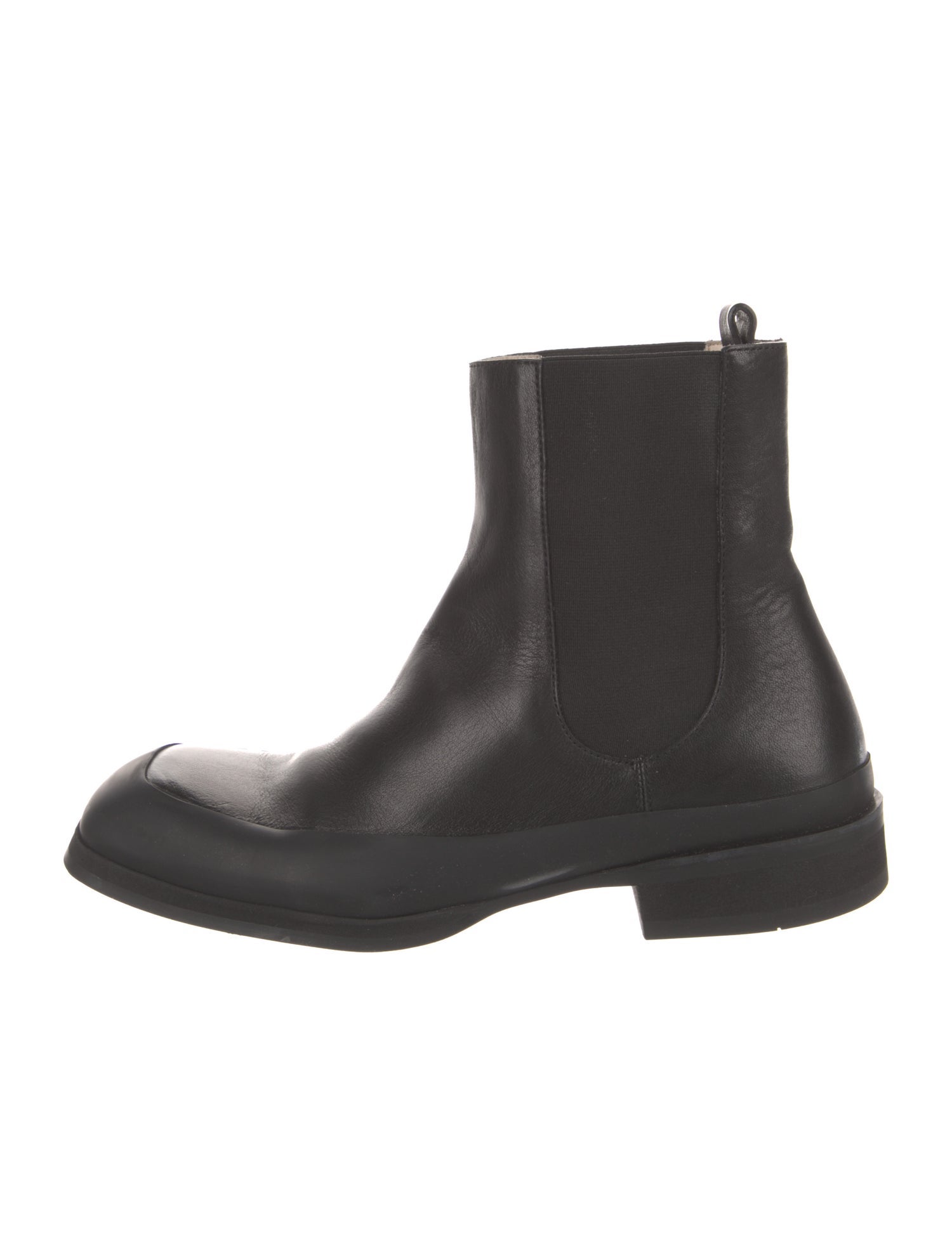 The Row Garden Leather Chelsea Boots