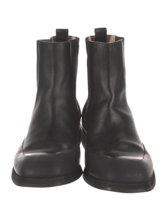 The Row Garden Leather Chelsea Boots