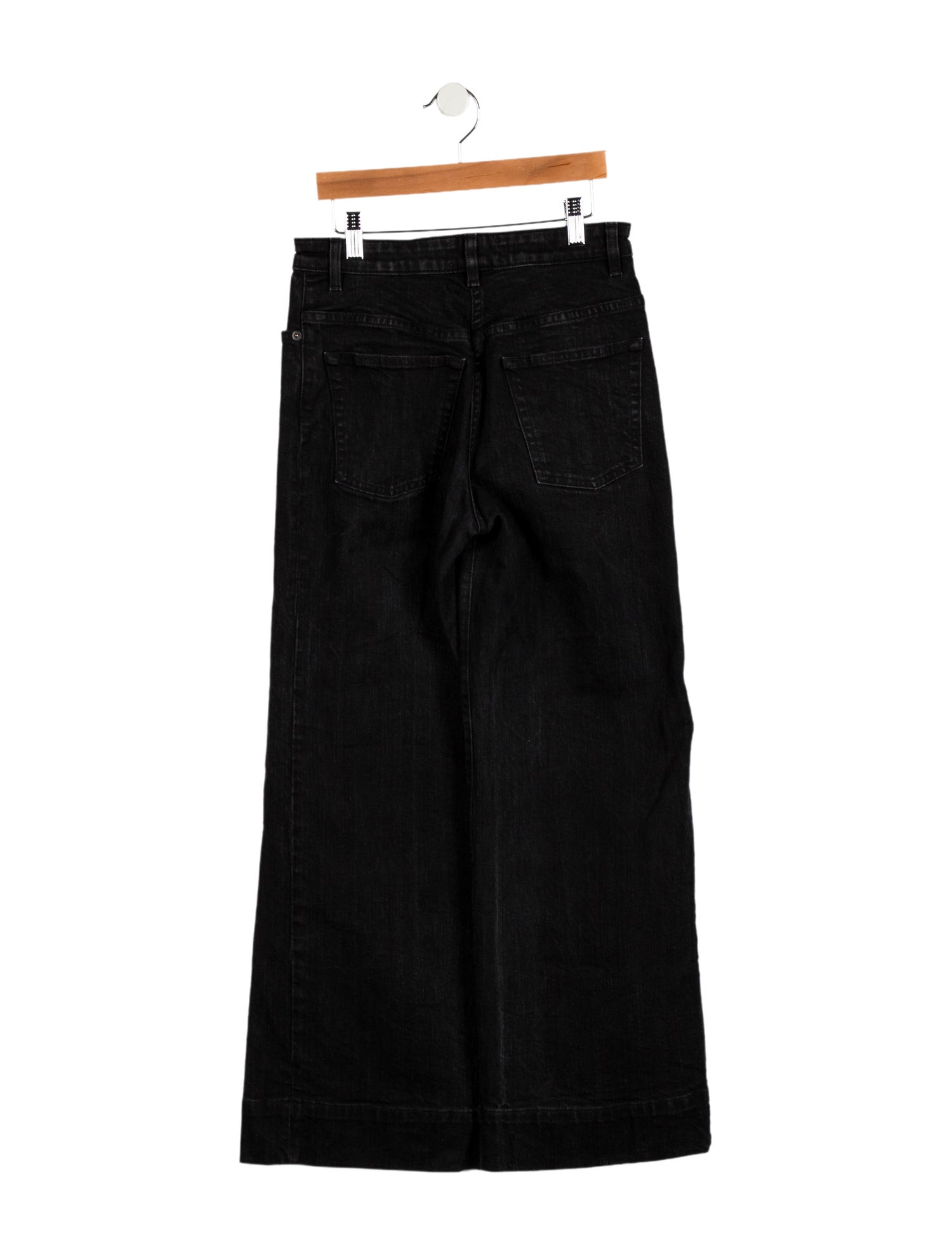 The Row Mid-Rise Wide Leg Jeans
