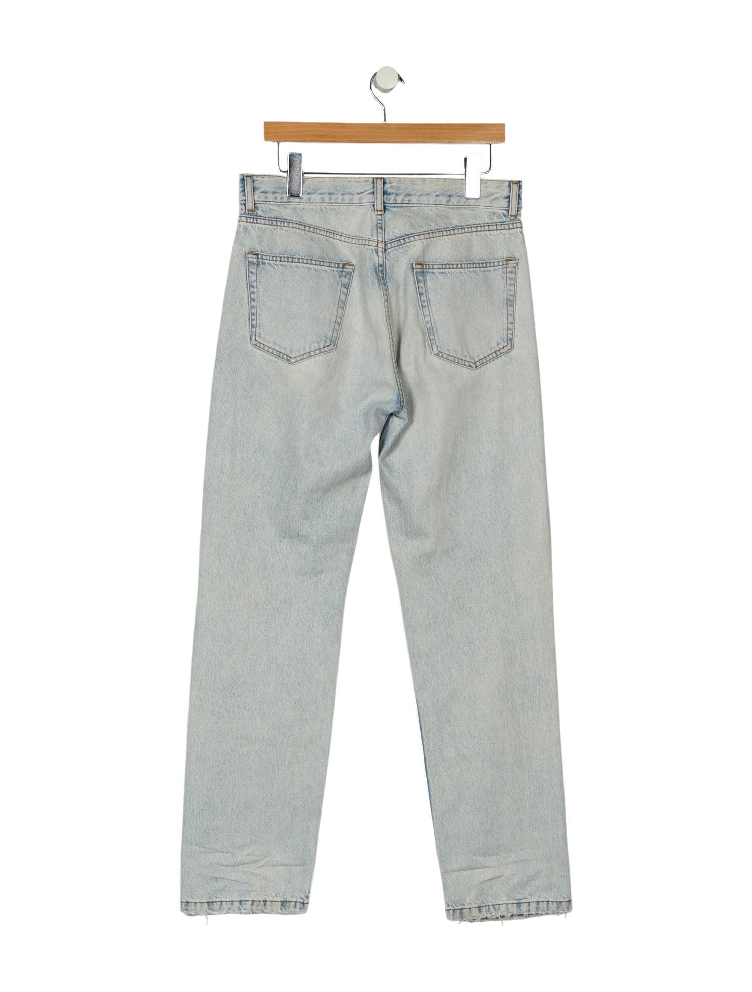 The Row High-Rise Straight Leg Jeans