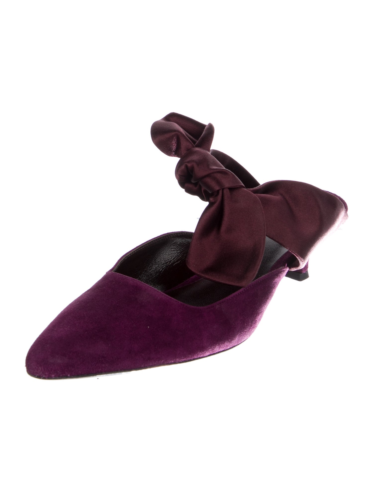 The Row Coco Suede Mules