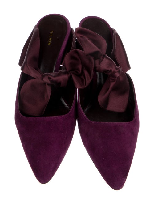 The Row Coco Suede Mules